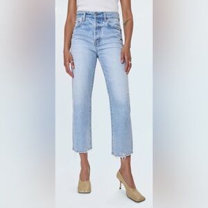 PISTOLA Cassie super high rise straight jeans Radiant vintage classic casual 24